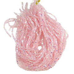 Pink Rose AB Crystal Beads 4mm