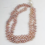 Pink Freshwater Pearl Top Drilled Beads