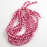 pink quartz beads 8mm
