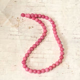 pink quartz faceted beads 