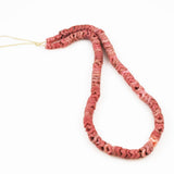 African Glass Snake Beads Pink