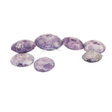 vintage purple coral beads