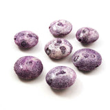 Vintage purple coral beads