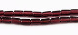 Purple Lamp Work Tube Beads