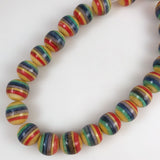 Rainbow Coral Large Round Beads