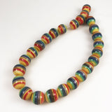 Vintage Rainbow Coral Beads