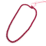 red coral 4mm beads