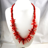 Native American Red Coral Necklace