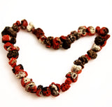 Italian Red Coral Nugget Beads