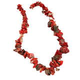 Italian red coral nuggets Italian Red Coral Nugget Beads Natural 