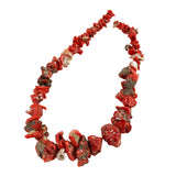 Italian red coral beads