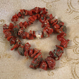 Italian red coral beads