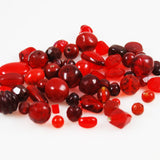 vintage red beads