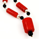 African Trade Bead Necklace