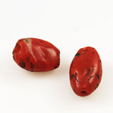 Ancient Red Jasper African Trade Beads 