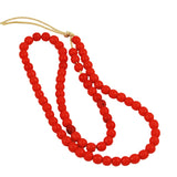 African Trade Red Prosser Beads 