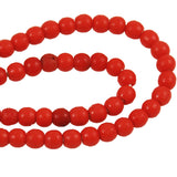 Red Prosser Beads African Trade