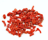 Italian Red Coral Branch Beads Natural Coral