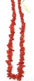 Italian Red Coral Branch Beads Natural Coral