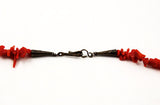 Native American Red Branch Coral Necklace Clasp