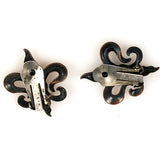 Renoir Copper Fleur de Lis Earrings