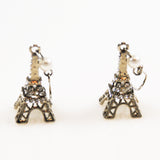 Eiffel Tower Rhinestone Earrings