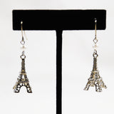 Eiffel Tower Rhinestone Earrings