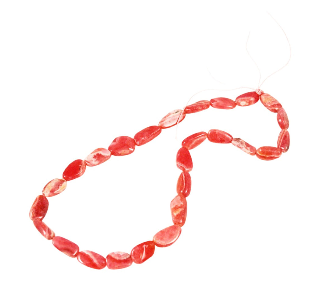 Rhodochrosite Gemstone Beads Strands