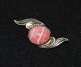 Native American Rhodochrosite Pin 