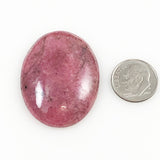 Rhodonite Gemstone Oval Cabochons