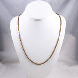 Gold Filled Rope Chain Necklace by Rhythm