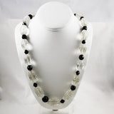 Rock Crystal Quartz Beaded Necklace