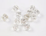 Genuine Rock Quartz Crystal Cube Beads