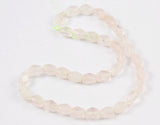 Rose Quartz Faceted Gemstone Bead Strands