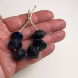 Antique Blue Glass Trade Beads