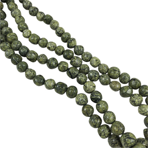 Russian Serpentine 9mm Beads 