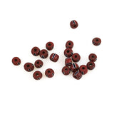 African trade beads rust