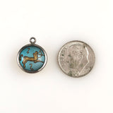 Vintage Sagittarius Zodiac Bubble Charm