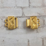 Gold Tab Clasp By Saki
