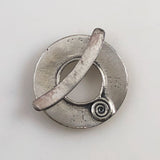 Saki Sterling Large Toggle Clasp ST60