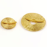 Gold Plated Sterling Toggle Large Saki