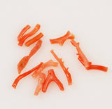 Natural Salmon Coral Branch Beads 