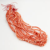 Salmon Pink Coral Beads Strands