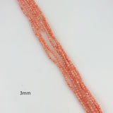 Salmon Pink Coral Beads Strands