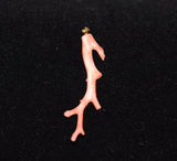 Italian Pink Branch Coral Pendants