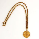 Sarah Coventry Gold Sagittarius Necklace