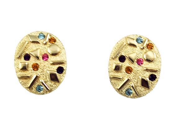 Sarah Coventry Sultana Clip On Earrings