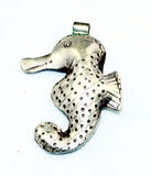 Sterling Silver Sea Horse Pendant