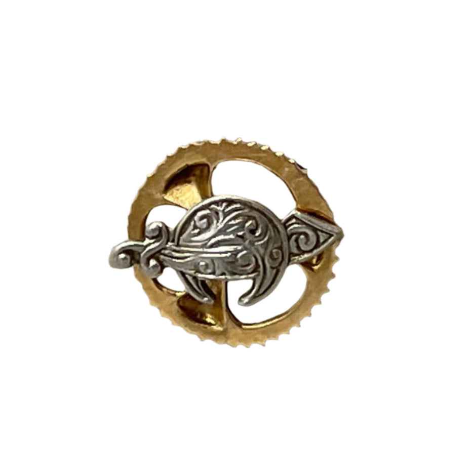 Shriners Masonic 14K Gold Pin Hat Lapel – Estate Beads Jewelry