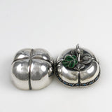 Silver & Enamel Trinket Ring Box